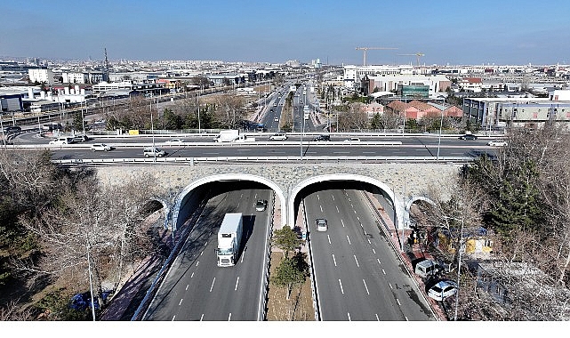 Marangozlar Köprülü Kavşağı Yenilemesi Tamamlandı: Yan Yollarla Birlikte Trafiğe Açıldı