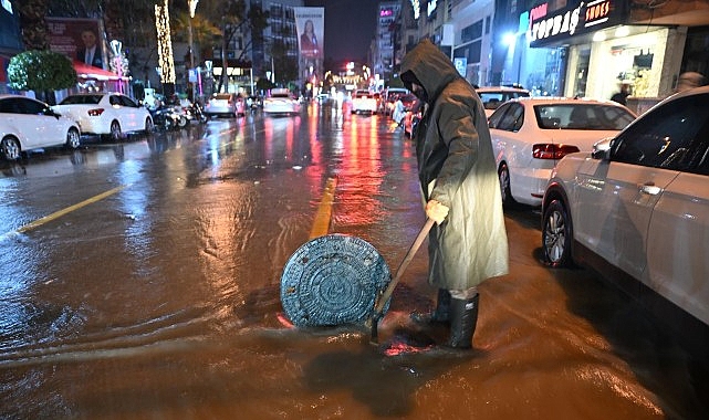 MASKİ ve DSİ İşbirliğiyle Manisa’da Yağış Acil Müdahale Seferberliği