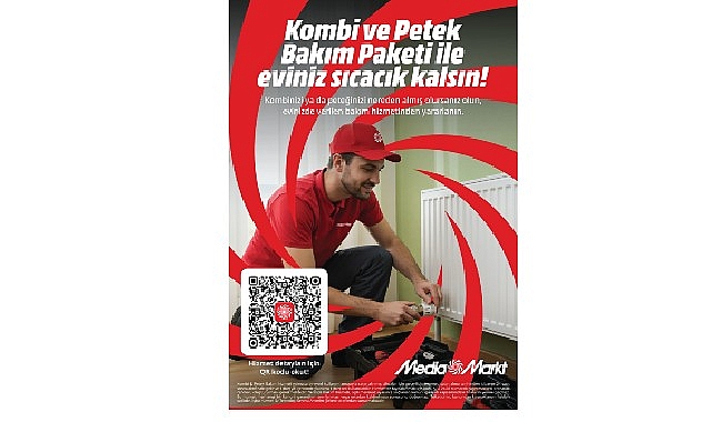 MediaMarkt Türkiye Kombi ve Petek Bakım Paketi: Güvenli ve Verimli Isınma İçin 1 Yıllık Çözüm