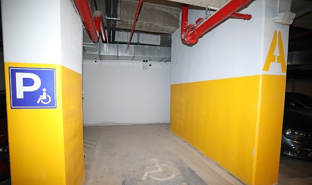 Merkez Park Kapalı Otoparkında Engelli Park Alanları İçin Sesli Uyarı Sistemi Kullanıma Alındı