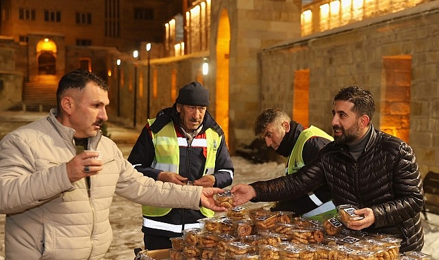 Miraç Kandili’nde Nevşehir’de Kandil Simidi ve Şerbet İkramıyla Gelenek Yaşatıldı