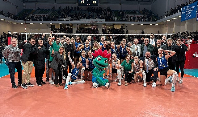 Nilüfer Belediyespor Eker Galatasaray Daikin’i 3-0 Yenerek Ligi Güçlü Bir Başlangıçla Tamamladı