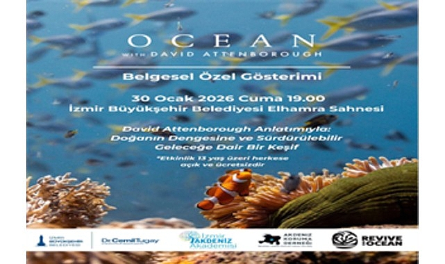 Ocean with David Attenborough: İzmir’de Ücretsiz Belgesel Gösterimi ve Deniz Koruma Vurgusu