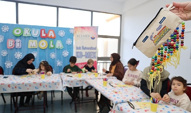 Okula Bi’ Mola: KO-MEK’te Anneler ve Çocuklar İçin Yarıyıl Şenliği