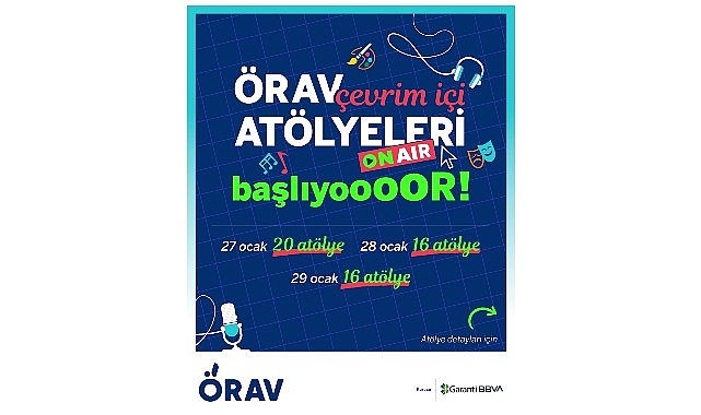 ÖRAV Çevrim İçi Atölyeleriyle Öğretmenler İçin Bütünsel Gelişim Dönemi Başlıyor