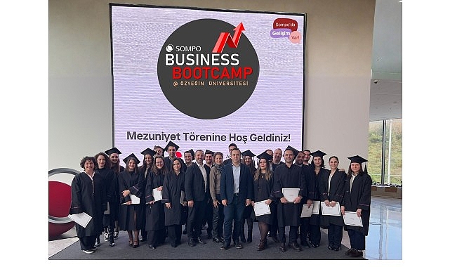 Sompo Sigorta ile Özyeğin Üniversitesi İş Birliğinde Business Bootcamp Sertifika Programı Dördüncü Dönem Mezunları Verildi
