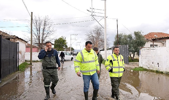 Torbalı’da Yağışlara Karşı Koordineli Müdahale ve 9 Kilometrelik Altyapı Müjdesi