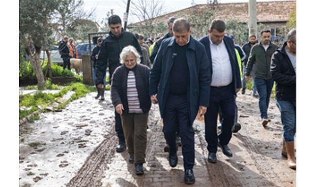 Tugay’dan Seferihisar’da Taşkın Önlemleri ve Derelere Yoğun İlgi