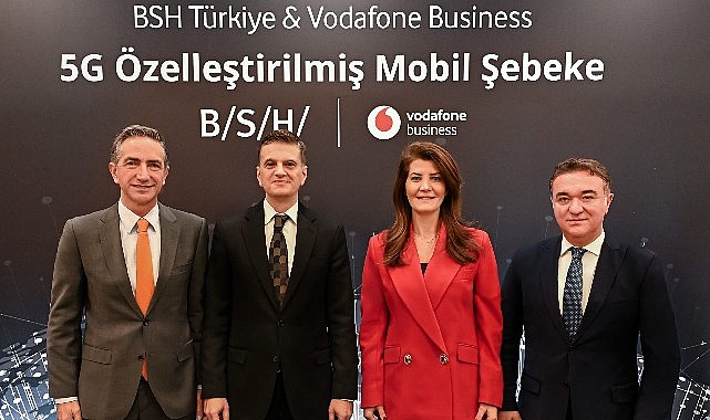 Türkiye’de 5G Özelleştirilmiş Ağla Üretimde Yeni Dönem: Vodafone ve BSH İş Birliğiyle 5G MPN Uygulaması