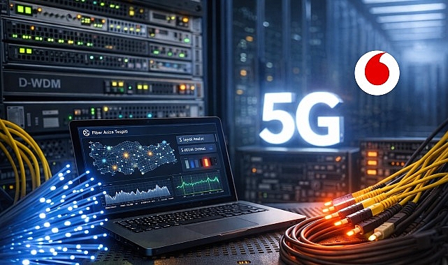 Vodafone Türkiye: 5G İçin Yapay Zeka Destekli Fiber Omurga Yönetimi ile Arıza Müdahalesinde Devrim