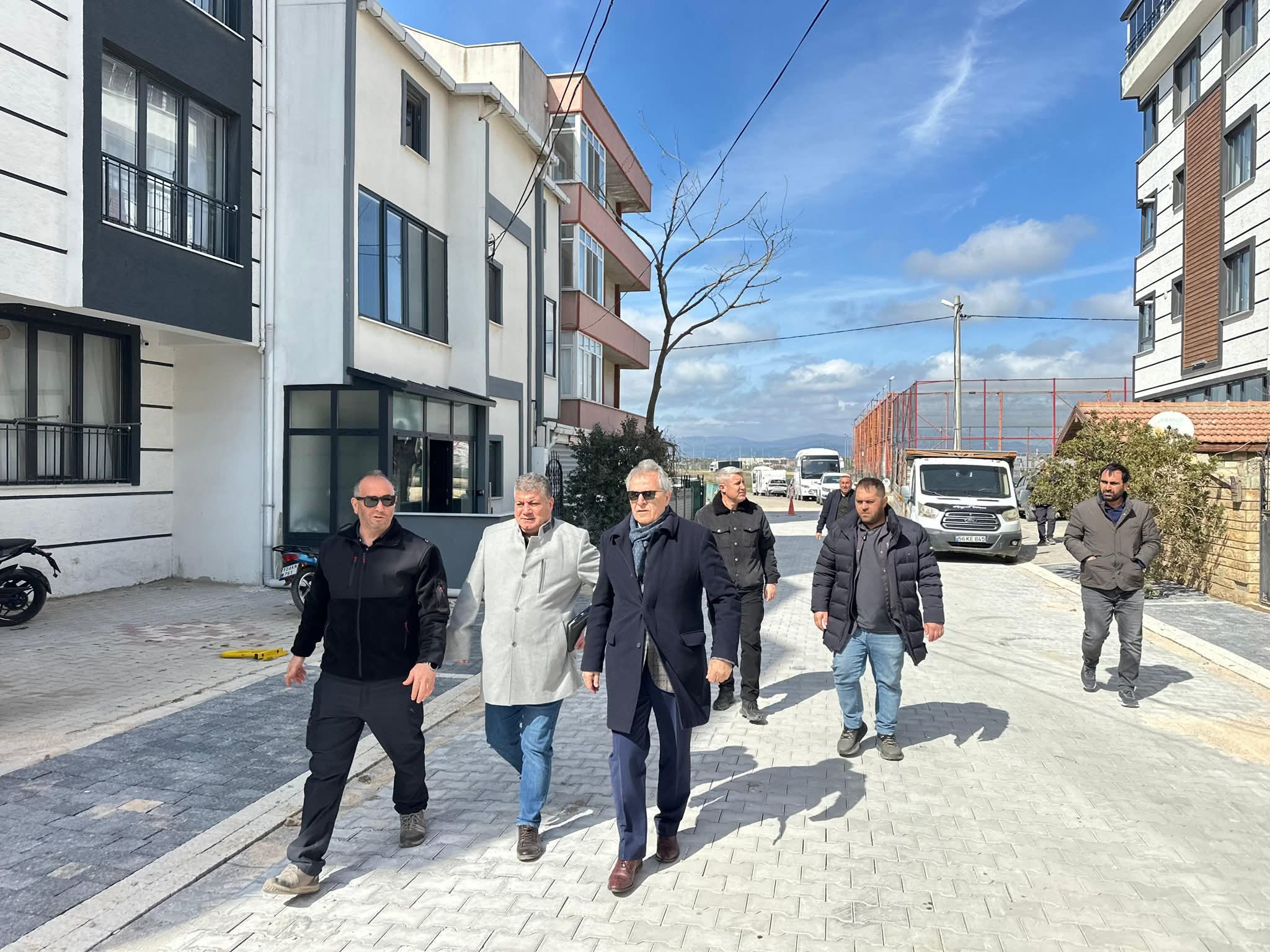 Bandırma’da Belediye Çalışmaları Sahada Takip Ediliyor