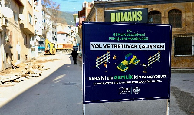Alemdar Caddesi’nde Yaya Güvenliğini Artıran Kaldırım Yenileme Projesi Başladı