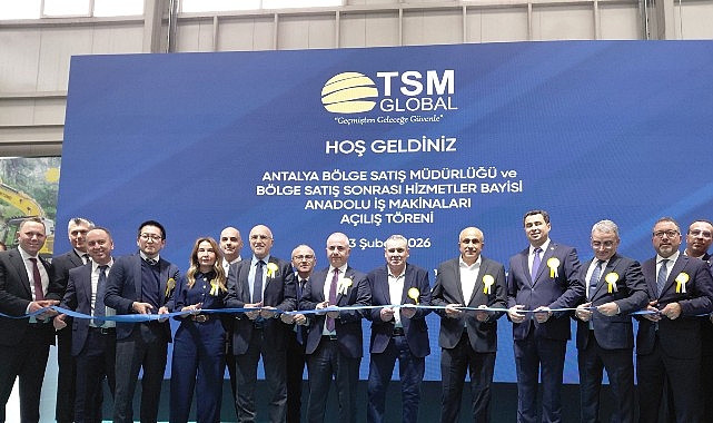 Antalya Anadolu İş Makinaları ile Bölge Satış Sonrası Hizmetler Bayiliği ve Bölge Müdürlük Açılışı
