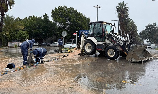 Antalya’da Sağanak ve Rüzgâr Sonrası Geniş Ölçekli Teyakkuza Gece Boyunca Devam Etti