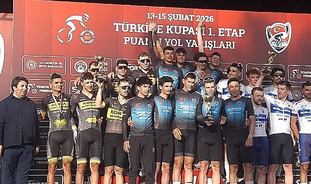 Antalya’da Türkiye Kupası 1. Etap Puanlı Yol Yarışlarında Konya Büyükşehir Belediyespor’un Madalya Dolu Başarıları