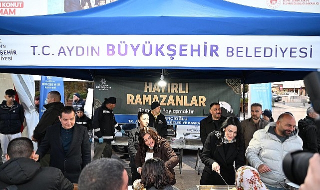 Aydın’da Ramazan Coşkusu: Iftar Sofraları Şehrin Noktasında Buluştu
