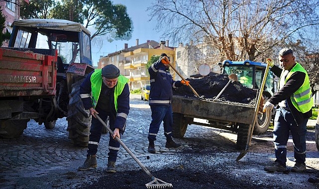 Ayvalık Belediyesi Fen İşleri Müdürlüğü: Altyapı Çalışmaları ve Yol Güvenliği İçin Hızlı Müdahale