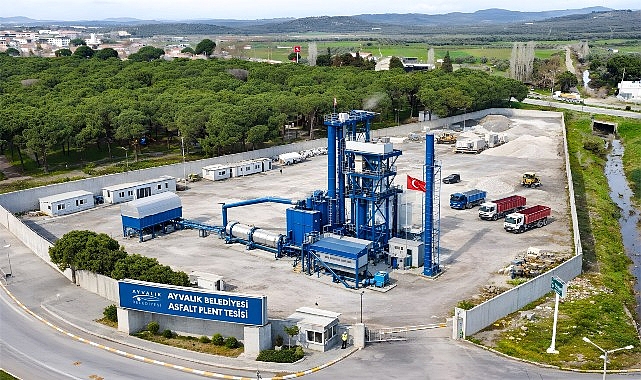 Ayvalık’ta Yol Yapımında Yeni Dönem: Altınova’da Asfalt Plent Tesisi Hizmete Hazır