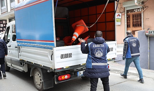 Bayrampaşa’da Kamu Alanı Denetimi: Yol ve Kaldırım İşgalleri Tek Tek Toplandı