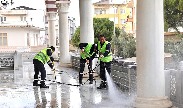 Didim’de Camilerde Hijyen ve Bakım Çalışmalarında Ramazan Öncesi Yoğunluk