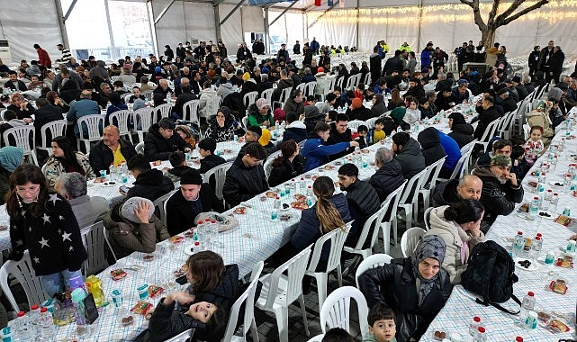 Gebze’de Ramazan Çadırı: Aynı Sofrada Dayanışmanın Gücü