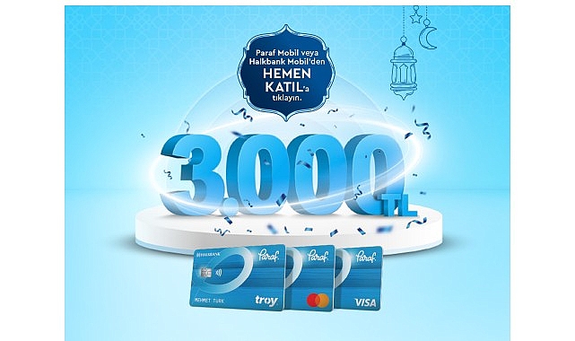 Halkbank ve Paraf ile Ramazan Alışverişine Özel 3.000 TL ParafPara Avantajı