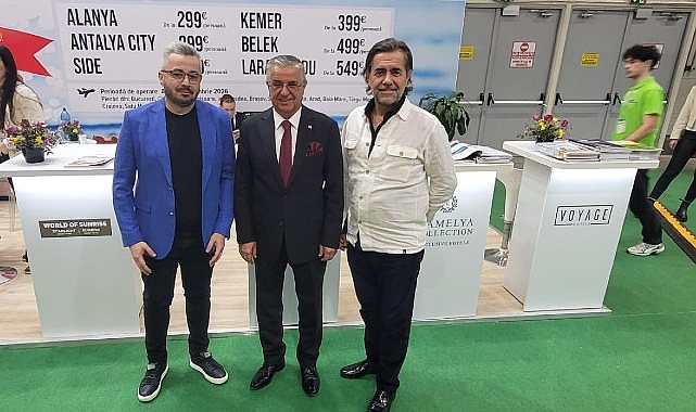 Kemer Belediye Başkanı Necati Topaloğlu Romanya Turizm Fuarı’nda Görüşmelerle Tanıtımı Güçlendiriyor