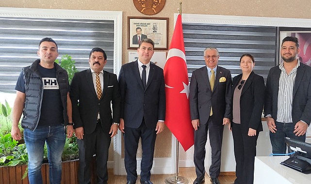 Kemer Belediyesi ile Oda İş Birliği: Başkan Okay Çelik ve Yönetimden Görüşmeler
