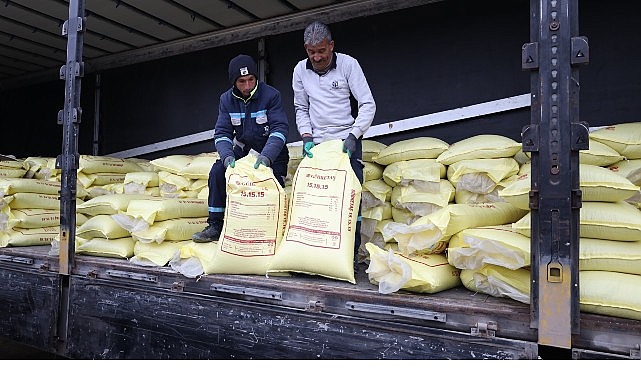 Kocaeli’de Çiftçilere %50 Hibeli 1.850 Tonluk Gübre Desteğiyle Kırsal Kalkınmaya Yeni Adım