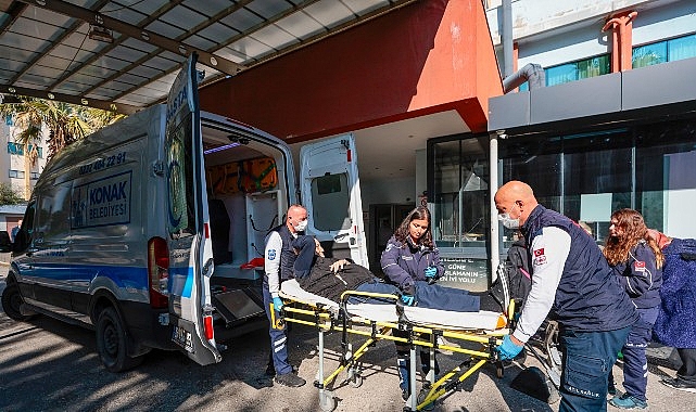 Konaklılara Umut Işığı: Hasta Nakil Ambulansı Üç Yılda 2209 Kişiye Ulaşım Desteği Verdi