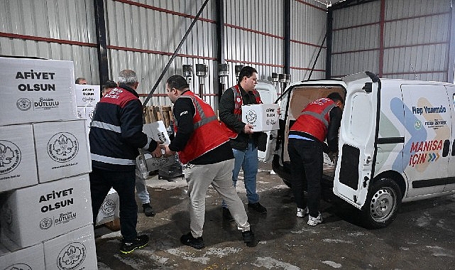 Manisa’da Ramazan Yardımları: 22 Binden Fazla Aileye Gıda Kolisi Seferberliği