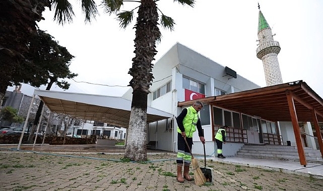 Ramazan Öncesi Camilerde Derin Temizlik Seferberliği: Çeşme Belediyesi Hizmetinde Huzurlu İbadet İçin Hazır