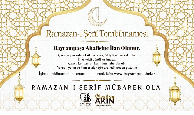 Ramazan Ruhunu Bayrampaşa Sokaklarında: Tembihnâme ile Neşe ve Sükûn