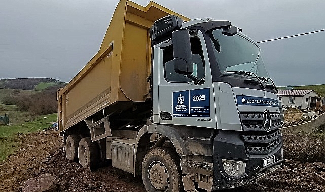 Tahtalı Köyü Koçoğlu Mevkinde Stabilize Yol Çalışmasıyla Ulaşım Konforu Artıyor