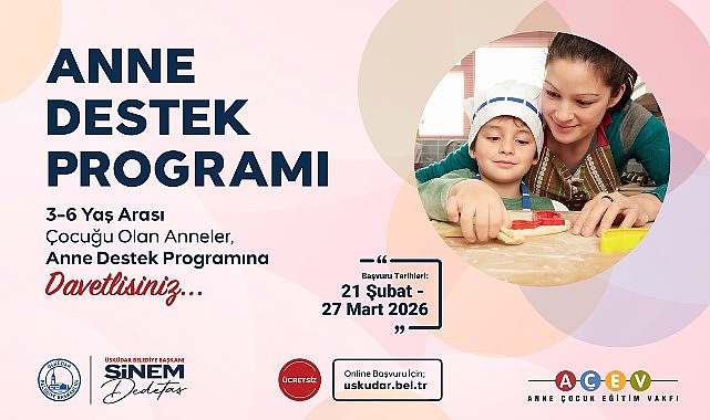 Üsküdar’da Anne Destek Programı: AÇEV ve ÜKAD İşbirliğiyle Ücretsiz Eğitim Imkanı