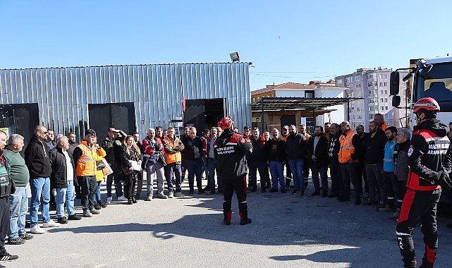 Yangına Karşı Hazırlık ve Tatbikatlarla Belediye Personelinin Bilinçlendirilmesi
