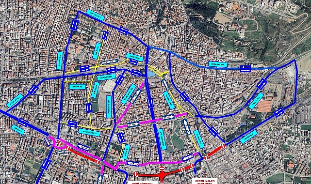 Yeni Dörtyol Kavşağı Projesi Kapsamında Trafik Düzenlemeleri ve Alternatif Güzergahlar
