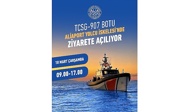Aliaga’da 111. Çanakkale Deniz Zaferi Etkinlikleri Kapsamında Sahil Güvenlik Gemi ve Botları Ziyaretçilere Açılıyor