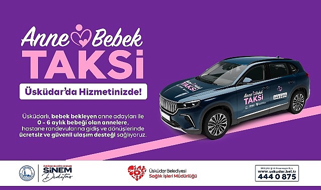 Anne-Bebek Taksi ile Üsküdar’da Anne Adayları ve Yeni Anne Baba Desteği