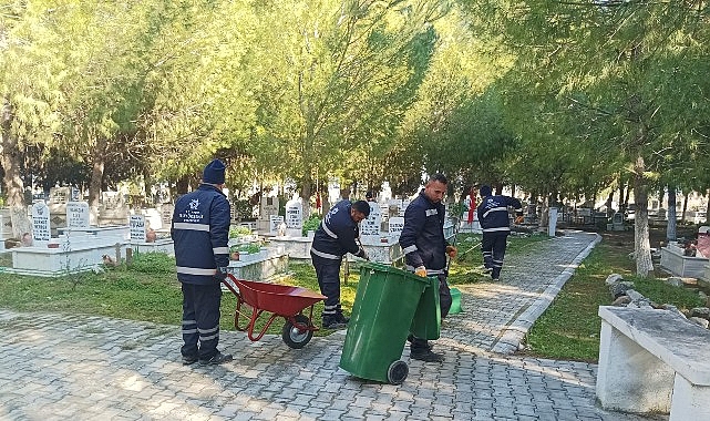 Aydın Mezarlıklarında Ramazan Öncesi Temizlik ve Bakım Seferberliği
