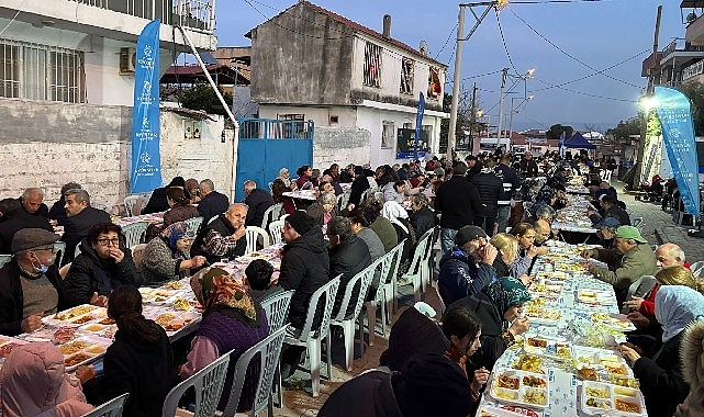 Aydın’da Ramazan Dayanışması: İftar Sofraları Her Mahallede Buluşuyor