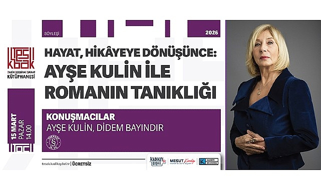 Ayşe Kulin ile Romanın Tanıklığı Söyleşisi Kadıköy TESAK’ta