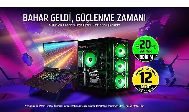 Bahar Gücüyle Monster: 2026 Kampanyasında %20 İndirim ve Uzun Ömürlü Performans