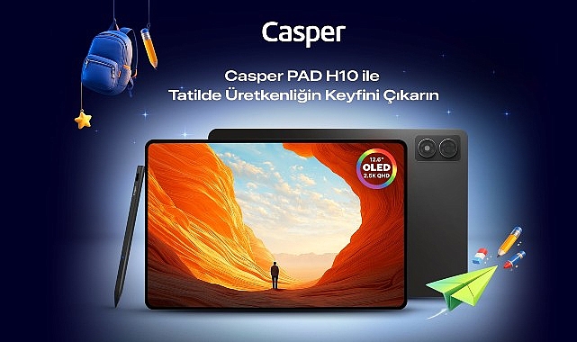 Casper PAD ile Tatilde Yeniden Tanımlanan Tablet Deneyimi