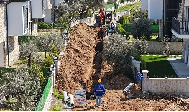 Davutlar’daki Kanalizasyon Altyapısına Yeni Bir Yatırım: 3.3 Milyon TL’lik Çalışma Başladı