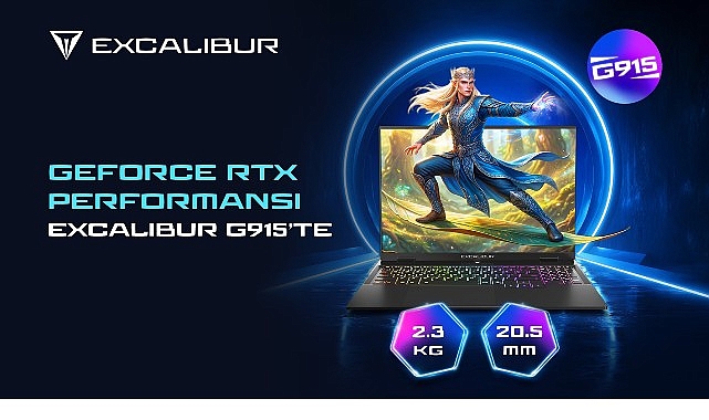 Excalibur G915: İnce Tasarımda Yüksek Grafik Gücü ve Taşınabilirlik