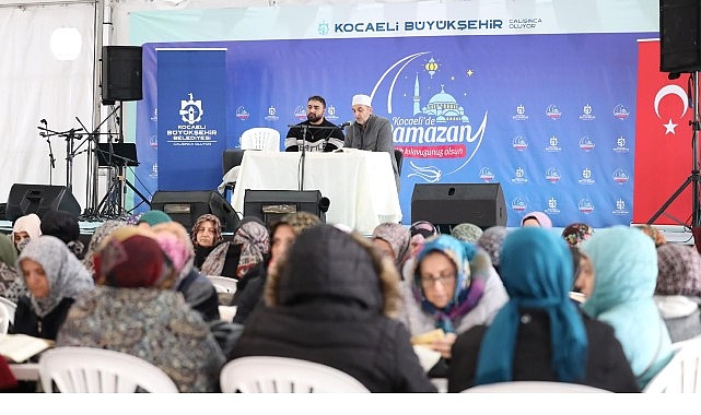 Gebze Ramazan Çadırında Mukabele: Gün Boyu Huzur ve Bereket