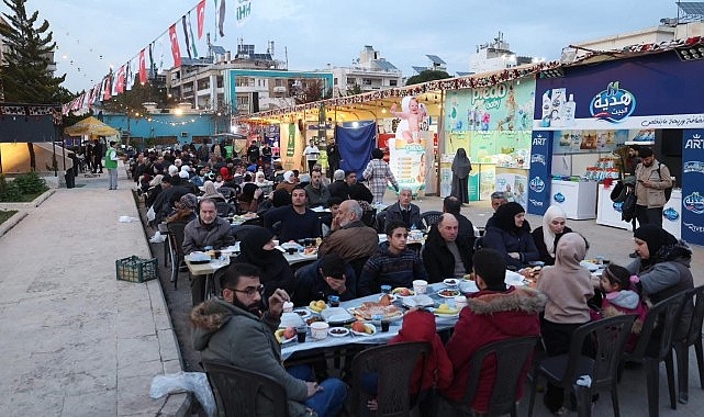 Halep’te Kardeşlik Sofrası: Ramazan Paylaşımı ve Destek Mesajı