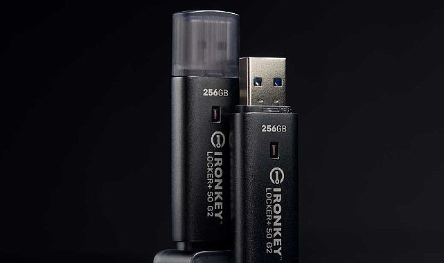 IronKey Locker+ 50 G2 ile Yüksek Düzeyde Kurumsal Güvenlik ve Donanım Şifrelemesi
