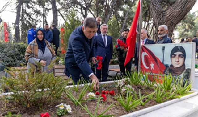 Kadifekale Şehitliği’nde Anma Töreni ve İbrahim Bolat’ın Kabrinin Ziyareti